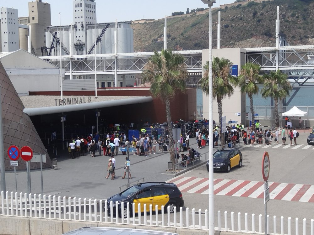 Moll Adossat cruise terminal, Port of Barcelona
