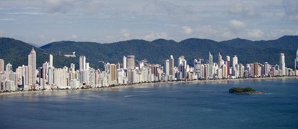 Waterfront view of Balneário Camboriú