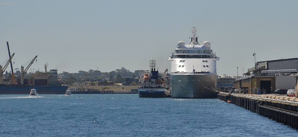 Waterfront view of Fremantle
