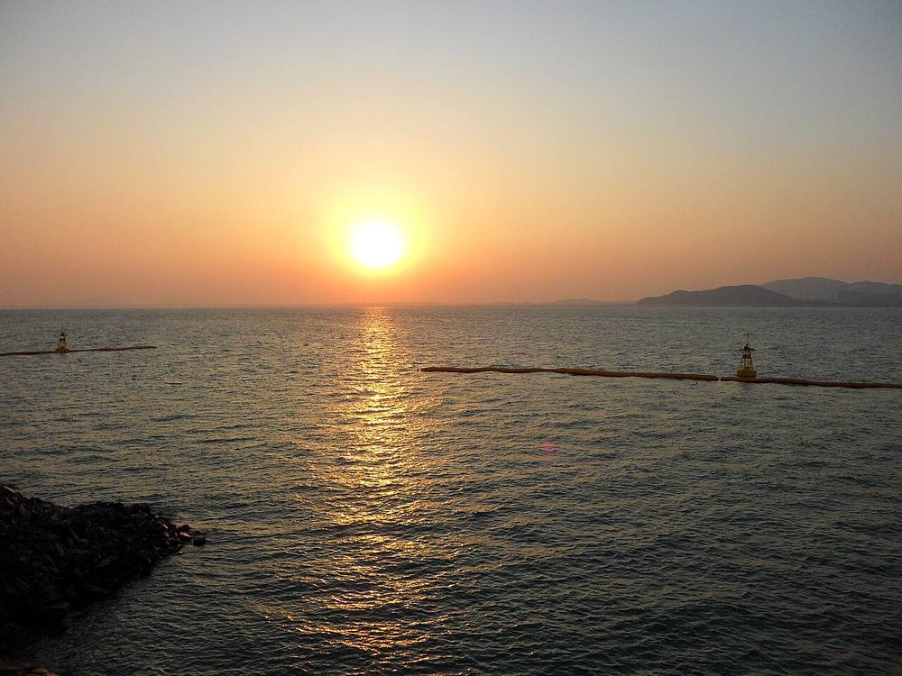 Waterfront view of Incheon