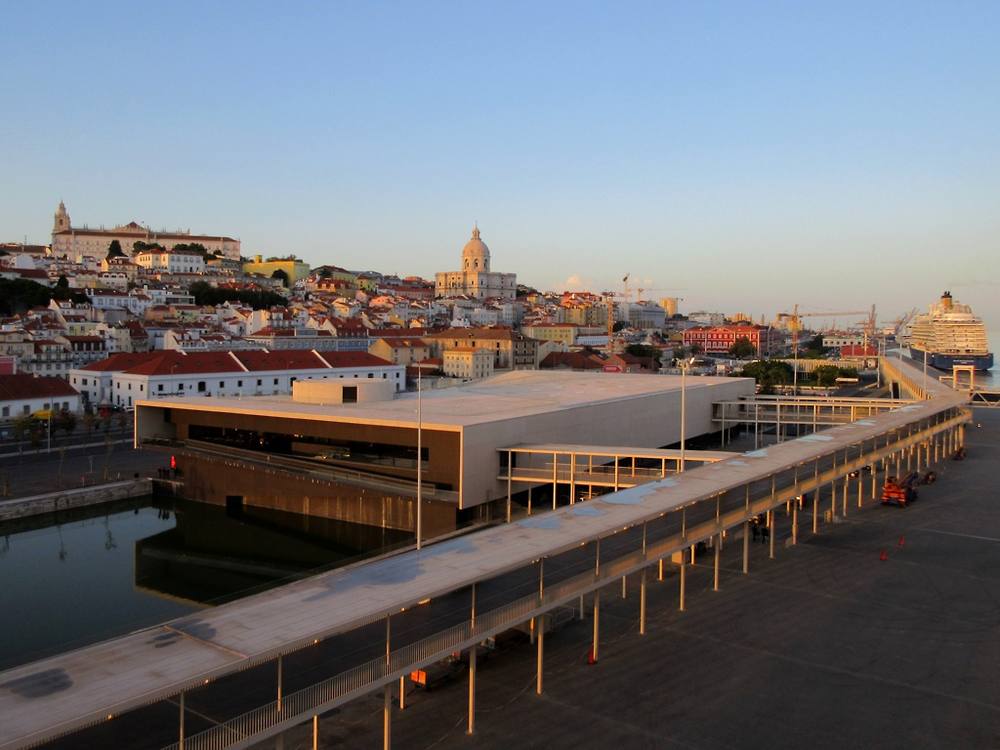 Waterfront view of Lisbon