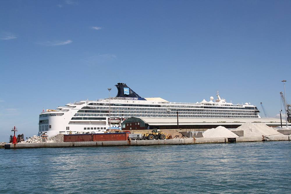 Waterfront view of Livorno