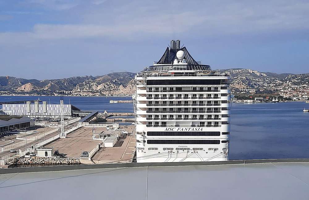 Cruise terminal at the Port of Marseille