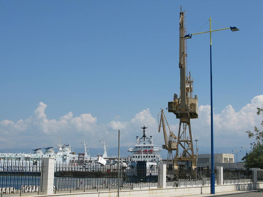 Waterfront view of Messina