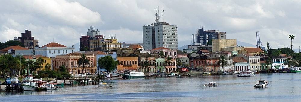 Waterfront view of Paranaguá