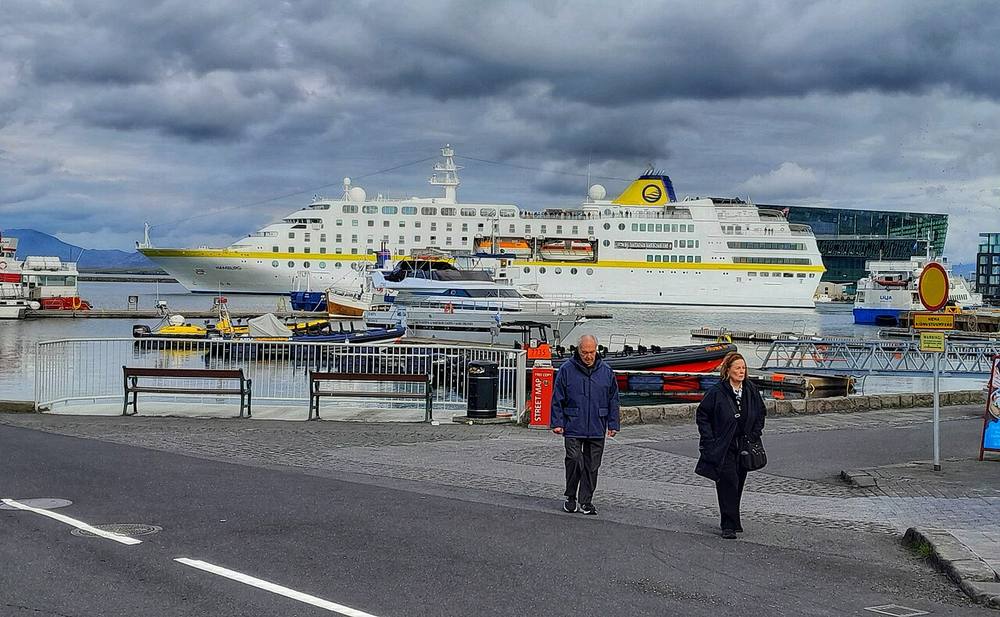 Waterfront view of Reykjavík