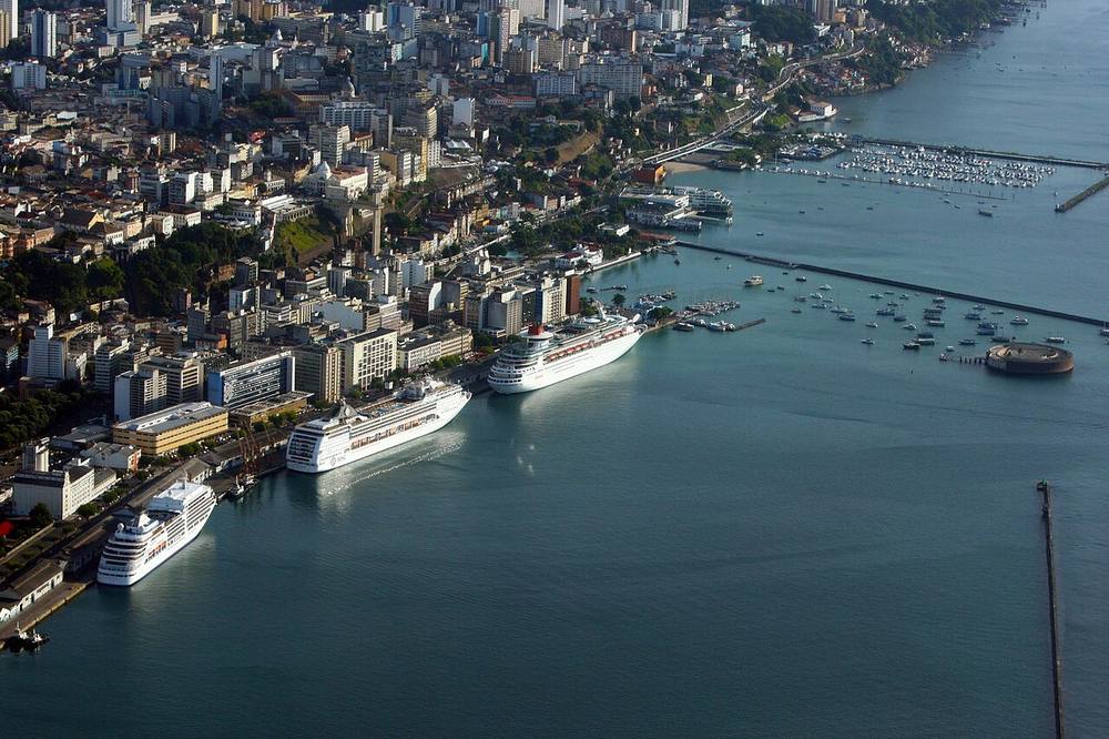 Waterfront view of Salvador