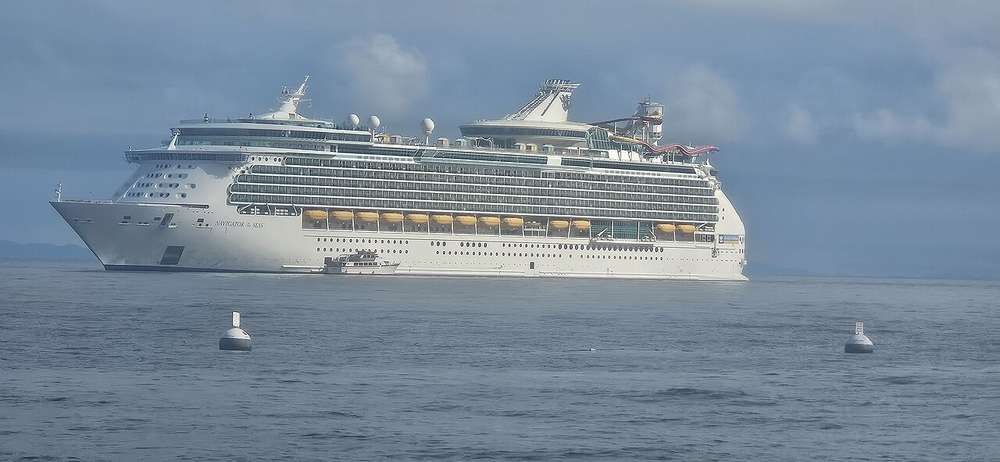 Navigator of the Seas near Avalon, California